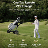 NAVEE Birdie 3 Electric Golf Push Cart | Remote Control Golf Trolley