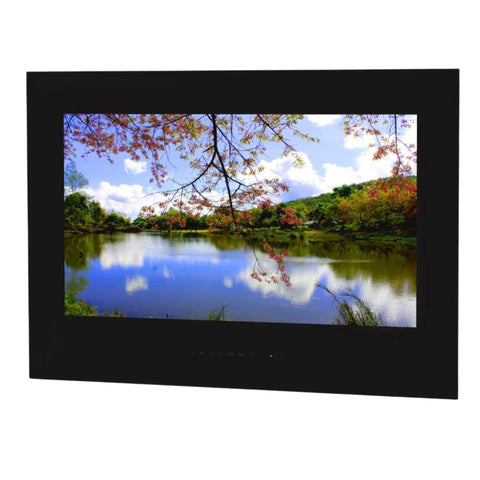 Parallel AV 23.8" Smart Waterproof TV in Black - Perfect for Bathrooms | MaxStrata®