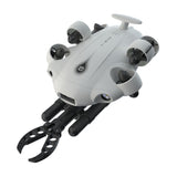 QYSEA FIFISH V-EVO Underwater Drone with AI Vision Lock - Robotic Arm Bundle | Robotic Arm, 100M Tether & Spool Included | MaxStrata®