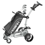 Robera Pro AI Smart Golf Caddy | Electric Follow Cart with Obstacle Avoidance - Silver | MaxStrata®