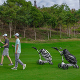 Robera Pro AI Smart Golf Caddy | Electric Follow Cart with Obstacle Avoidance - Silver | MaxStrata®