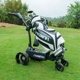 Robera Pro AI Smart Golf Caddy | Electric Follow Cart with Obstacle Avoidance - Black | MaxStrata®
