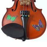 Rozanna's Butterfly Dream Violin Outfit 3/4 | Includes Bow, Rosin, Case & Strings | MaxStrata®