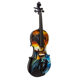 Rozanna's Violins Dragon Spirit Violin Outfit 4/4 | Mother of Pearl &  Ebony Fittings