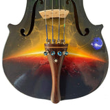 Rozanna’s Violins Galaxy Ride Deluxe Violin Outfit | Includes Bow, Rosin, Case & Strings | MaxStrata®