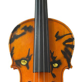Rozanna's Violins Lion Spirit Violin Outfit - Golden Eyes 3/4 | Includes Bow, Rosin, Case & Strings | MaxStrata®