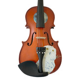 Rozanna's Violins Mystic Owl Violin Outfit | Brazilwood with Ebony Fittings | MaxStrata®