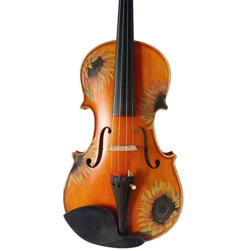 Rozanna’s Violins Sunflower Deluxe Violin Outfit | Includes Bow, Rosin, Case & Strings | MaxStrata®