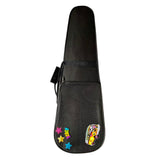Rozanna’s Violins Tie Dye Violin with Ponytail 3/4 | Includes Bow, Rosin, Case & Strings