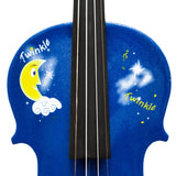 Rozanna’s Violins Blue Twinkle Star Violin Outfit | Designed for Children | MaxStrata®