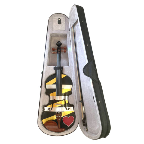 Rozanna’s Violins LOVE Wrap Violin Outfit 3/4 | Includes Bow, Rosin, Case & Strings | MaxStrata®
