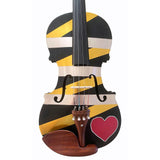 Rozanna’s Violins LOVE Wrap Violin Outfit 3/4 | Includes Bow, Rosin, Case & Strings | MaxStrata®