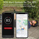 Smart4u SH55M Adult Cycling Helmet with Integrated Audio, Safety Lighting, and Emergency Alert Support