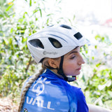 Smart4u SH55M Adult Cycling Helmet with Integrated Audio, Safety Lighting, and Emergency Alert Support