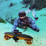 Sublue Navbow+ Smart Underwater Scooter with Depth Gauge, Temperature Sensor, Compass, and Action Camera Mount for Diving & Snorkeling | MaxStrata®