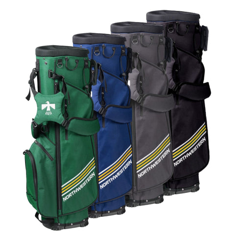 Northwestern Golf Thunderbird Golf Bag – Lightweight 4-Way Divider Stand Bag