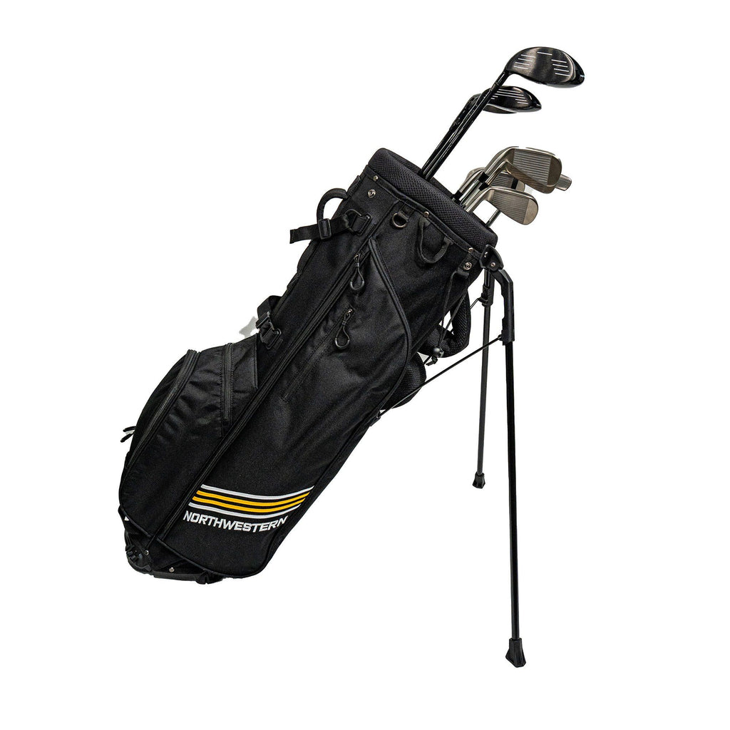 Northwestern Golf Thunderbird Golf Bag – Lightweight 4-Way Divider Stand Bag
