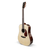 Tyma TD-12E Dreadnought Acoustic-Electric Guitar with Pickup | Solid Engelmann Spruce Top | MaxStrata®