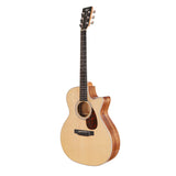 Tyma TG-12K Grand Auditorium Acoustic Guitar | Solid Torrefied Sitka Spruce Top & Koa/Walnut B&S | MaxStrata®