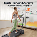 UREVO Strol 2S Pro Treadmill | Foldable 2-in-1 Smart Treadmill with Incline | MaxStrata®