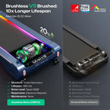 UREVO CyberPad Smart Treadmill | 14% Incline, Quiet Treadmill with App