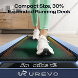 UREVO CyberPad Smart Treadmill | 14% Incline, Quiet Treadmill with App | MaxStrata®