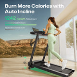UREVO Foldi 3S Treadmill with Desk | Adjustable, Foldable, Smart Treadmill | MaxStrata®