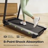 UREVO Foldi 3S Treadmill with Desk | Adjustable, Foldable, Smart Treadmill | MaxStrata®