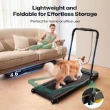 UREVO Strol 2E 2-in-1 Foldable Treadmill for Running & Walking