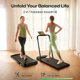 UREVO Strol 2E 2-in-1 Foldable Treadmill for Running & Walking