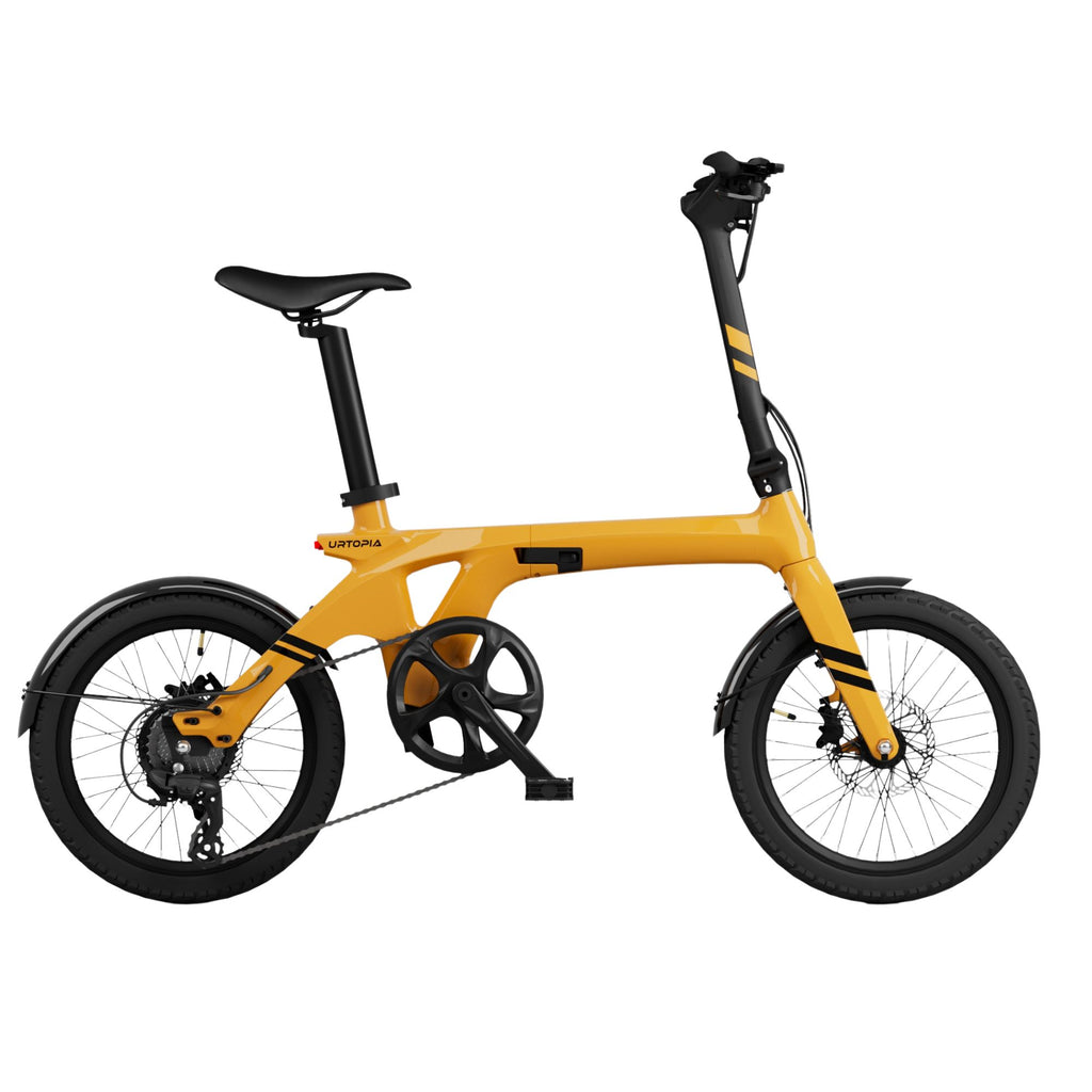 Urtopia Carbon Fold 1 Folding E-Bike | UL 2849 Lightweight Carbon Fiber eBike