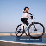 Urtopia Carbon 1 Step-Thru E-Bike | UL 2849 Lightweight Carbon Fiber eBike