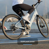 Urtopia Carbon 1 Step-Thru E-Bike | UL 2849 Lightweight Carbon Fiber eBike