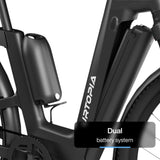 Urtopia Fusion Pro Step-Through E-Bike | UL 2849 Lightweight Carbon Fiber Touring eBike