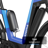 Urtopia Fusion Pro Step-Through E-Bike | UL 2849 Lightweight Carbon Fiber Touring eBike