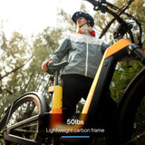 Urtopia Fusion Pro Step-Through E-Bike | UL 2849 Lightweight Carbon Fiber Touring eBike