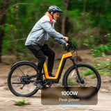 Urtopia Fusion Pro Step-Through E-Bike | UL 2849 Lightweight Carbon Fiber Touring eBike