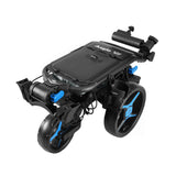 Axglo V1 Golf Push Cart | Ultra Compact Folding Three Wheel Trolley