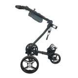 Axglo V1 Golf Push Cart | Ultra Compact Folding Three Wheel Trolley