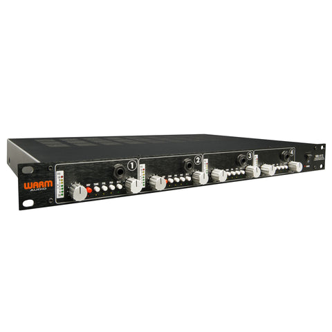 Warm Audio WA-412 Four-Channel American Mic Preamp | MaxStrata®