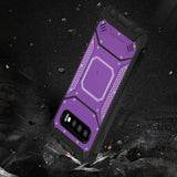 Reiko Samsung S10 Metallic Front Cover Case in Purple | MaxStrata