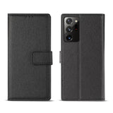Reiko Slim Stand Case with Card Holder Slots Samsung Galaxy Note 20 Ultra in Black | MaxStrata