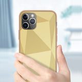 Reiko Apple iPhone 11 Pro Apple Diamond Cases in Gold | MaxStrata