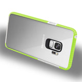 Reiko Samsung Galaxy S9 Soft Transparent TPU Case in Clear Green | MaxStrata