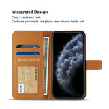 Reiko Apple iPhone 11 Pro 3-in-1 Wallet Case in Brown | MaxStrata