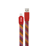 Reiko 6' Micro USB Sync & Charge Cable Red | MaxStrata