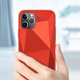 Reiko Apple iPhone 11 Pro Apple Diamond Cases in Red | MaxStrata
