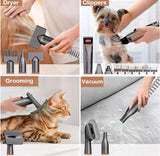 PETVACCO 9-in-1 Pet Grooming Vacuum with Dryer & Nail Grinder Kit