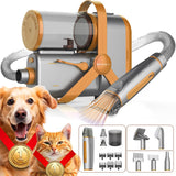PETVACCO 9-in-1 Pet Grooming Vacuum with Dryer & Nail Grinder Kit