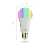 iView ISB600-2 Smart Bulb (Twin Pack) - E27/E26 Multi-Color LED WiFi | MaxStrata